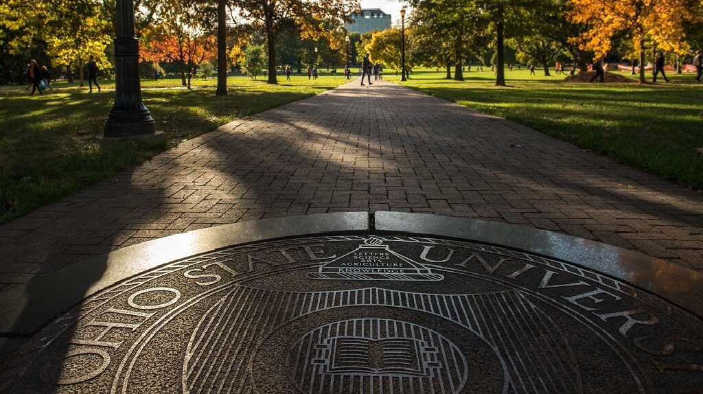 The Oval on the Ohio State University Campus