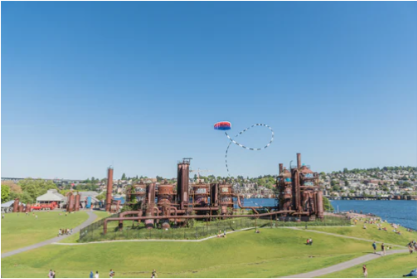 Gas Works Park. Seattle, Washington