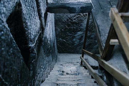 stairs leading underground