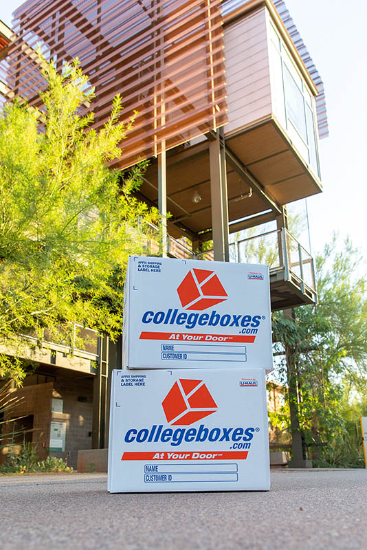 Two double walled boxes