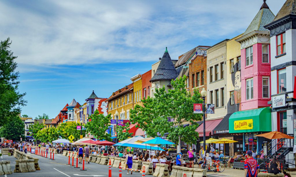 Image of the Adams Morgan neighborhood in Washington, D.C.