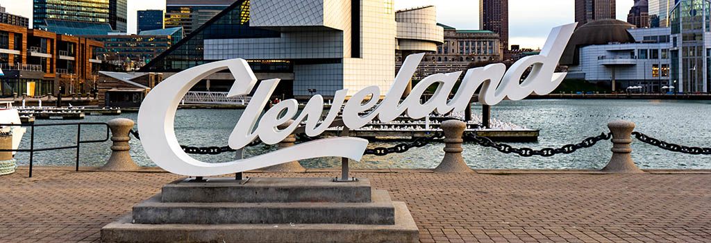 Cleveland, Ohio sign