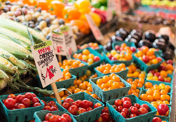 Vegetables at Farmers Market