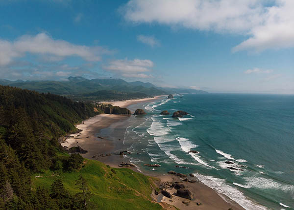 Oregon coastline