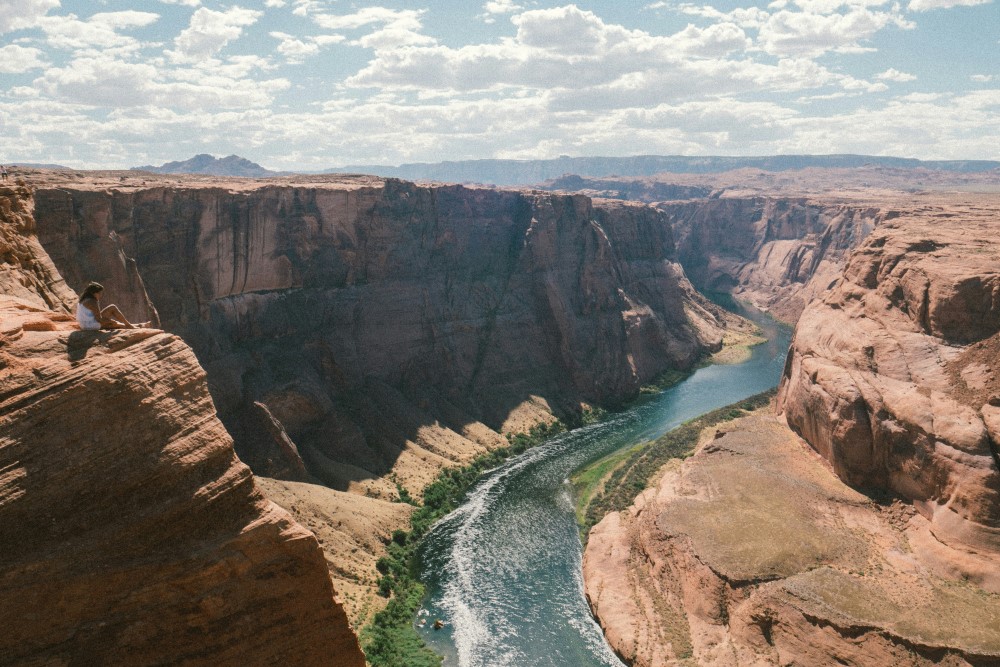The Grand Canyon in northern Arizona.